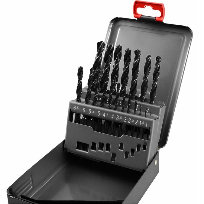 Vrtáky do kovu sada 19ks Extol Premium 8801191