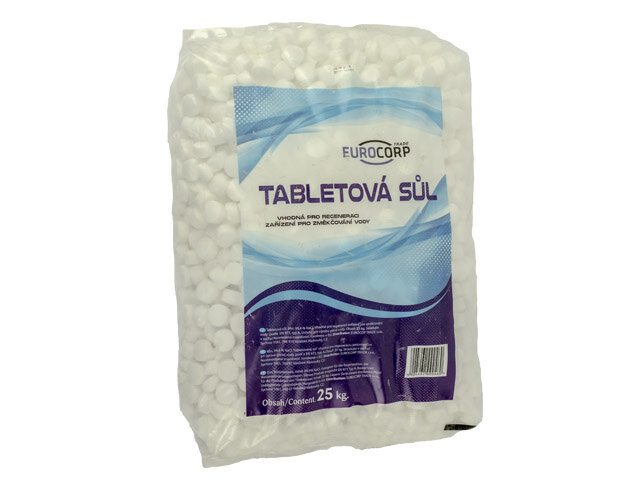 Sůl průmyslová tabletová A0125 ( balení 25 kg)