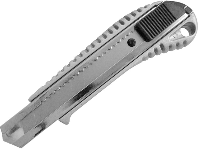 Nůž ulamovací celokovový s výztuhou, 18mm Extol craft 80049