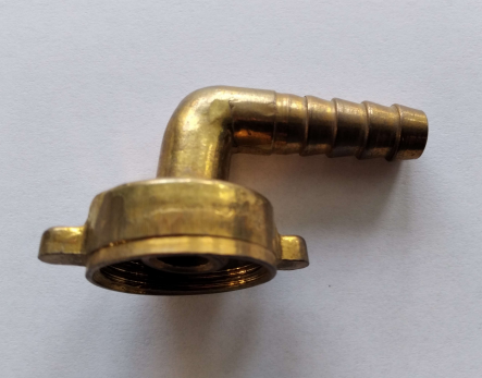 MOSAZ násadec na hadici 13 mm vnější závit 1/2