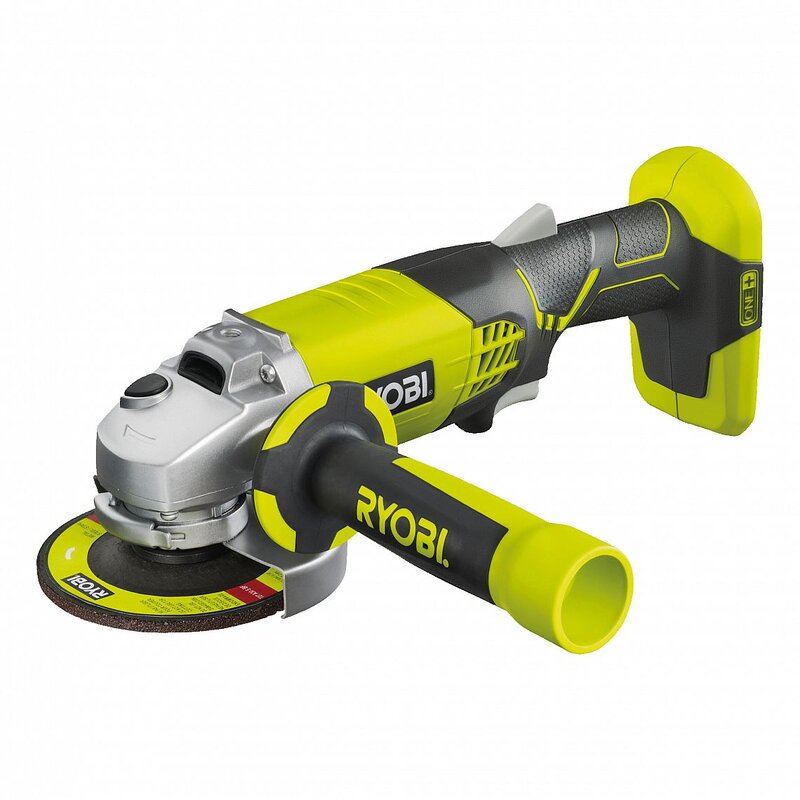 Aku úhlová bruska R18AG-0 Ryobi 5133001903