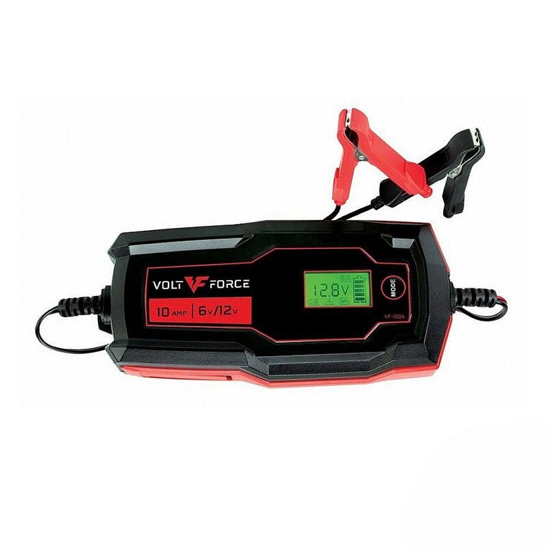 Elektrická nabíječka autobaterií BD02-Z10.0A-P1, 2A/10A, 6V/12V, IP65, LCD SL118063XX
