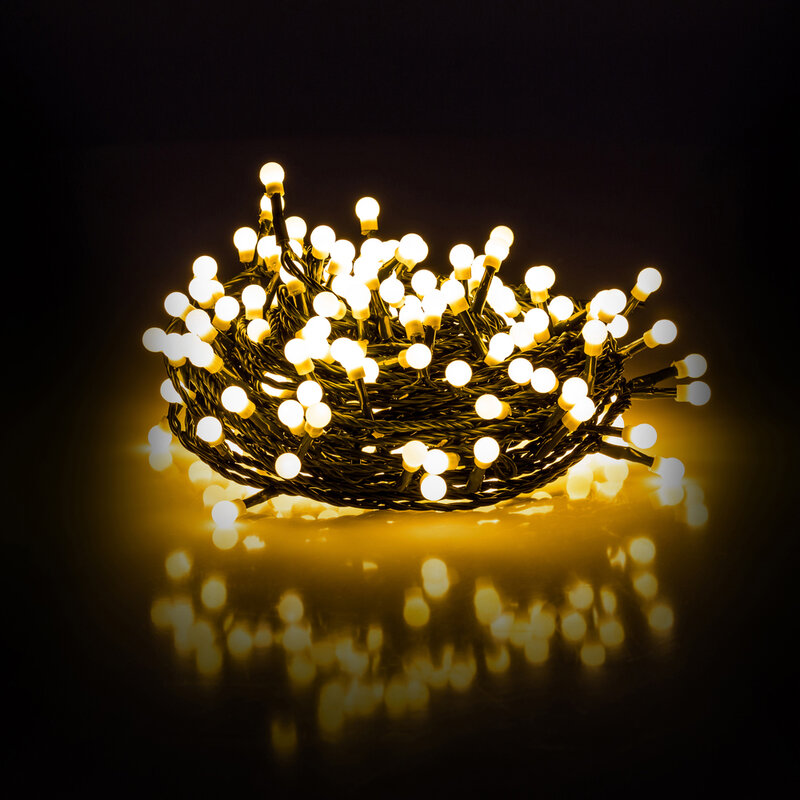 Vánoční řetěz s kuličkami 200 LED Retlux RXL 223