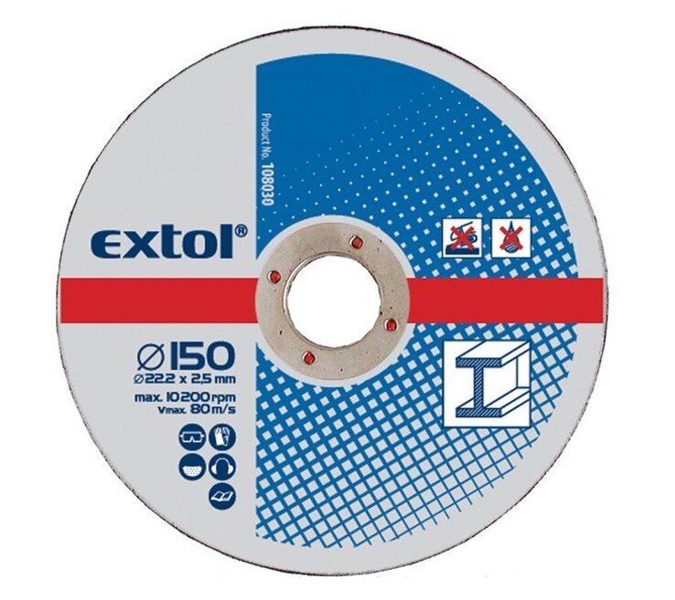 Kotouč řezný na kov, 5ks Extol Craft  108030
