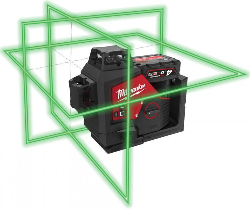 Aku laser M12 3PL-0C Milwaukee 4933478103