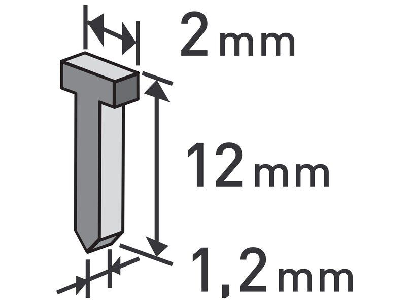 Hřebíky, balení 1000ks EXTOL PREMIUM 8852404