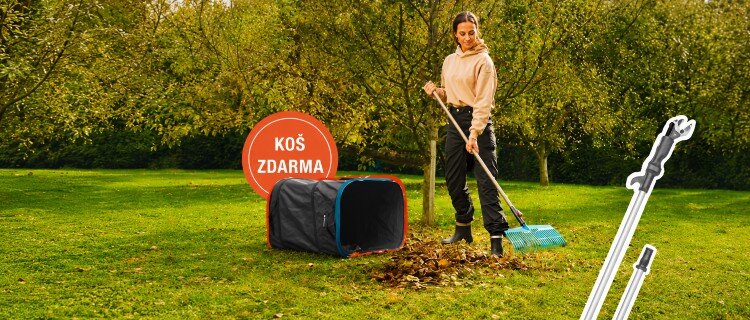 Gardena rozdává dárky 
