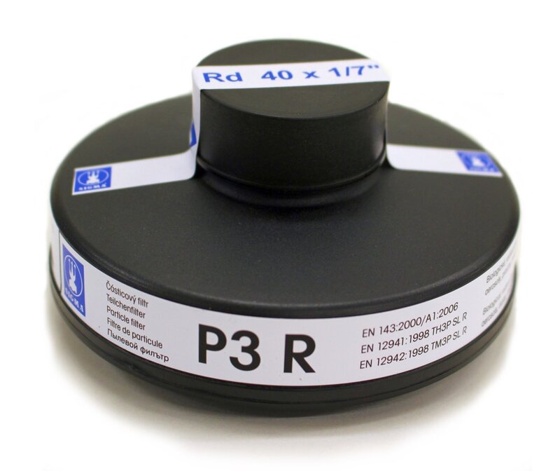 Ochranný filtr proti částicím s nízkým dýchacím odporem Sigma P3R+ - RD