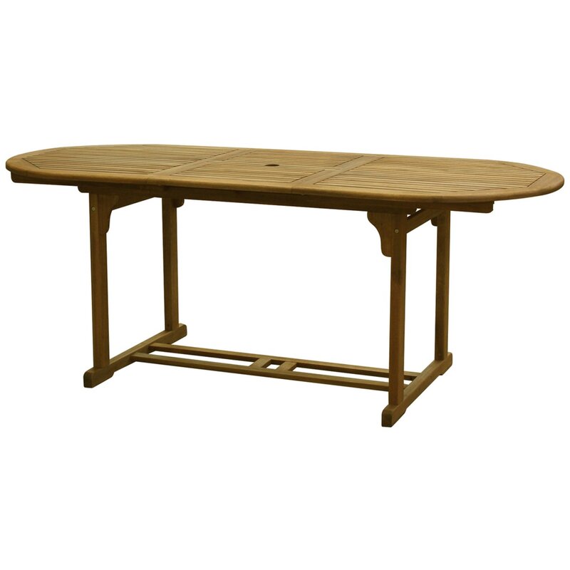 Zahradní dřevěný stůl Fieldmann FDZN 4004-T