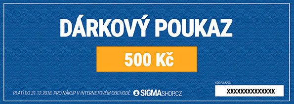 Dárkový poukaz 500 Kč