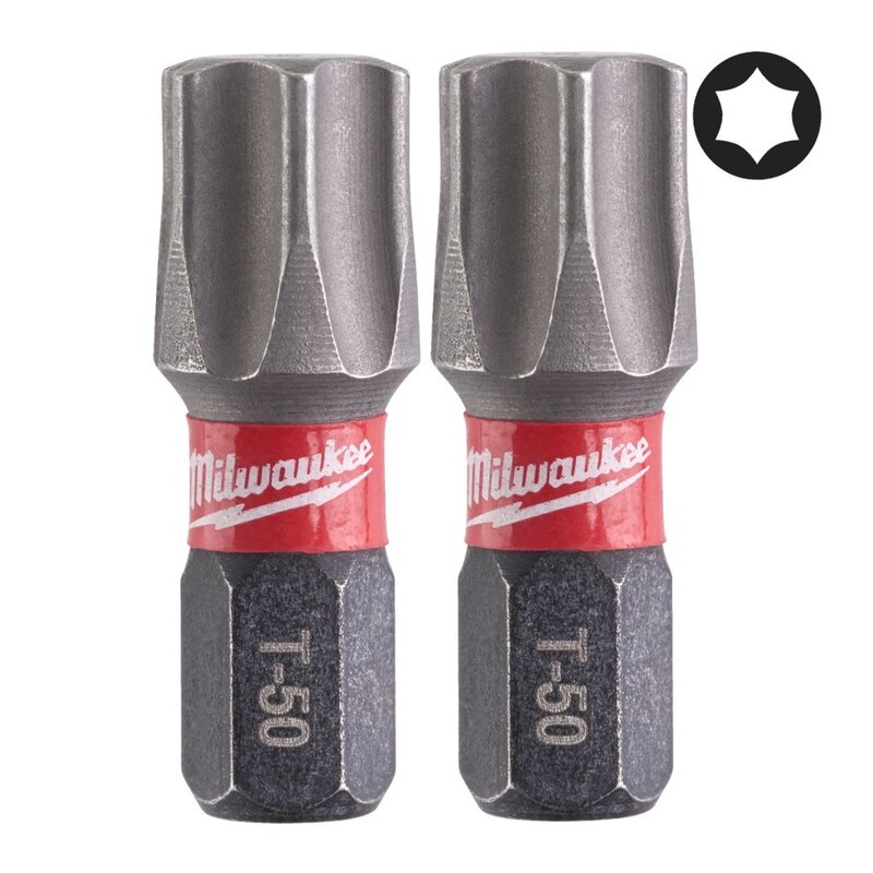 Šroubovací bity Shockwave TX Milwaukee 4932430891