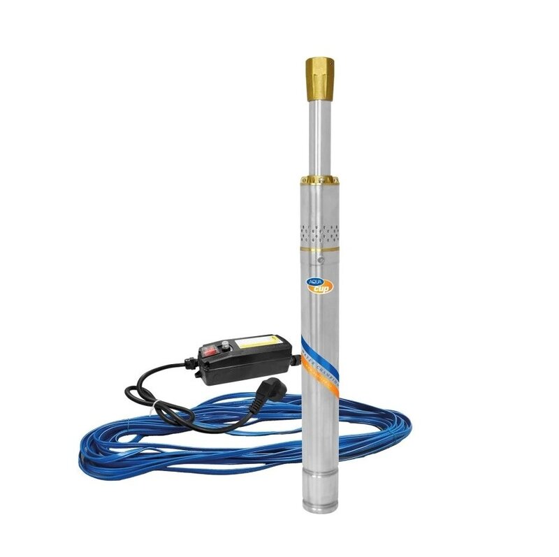 Ponorné vřetenové čerpadlo AQUACUP 2,5“ WORM 35/10 230V s kabelem 30 m