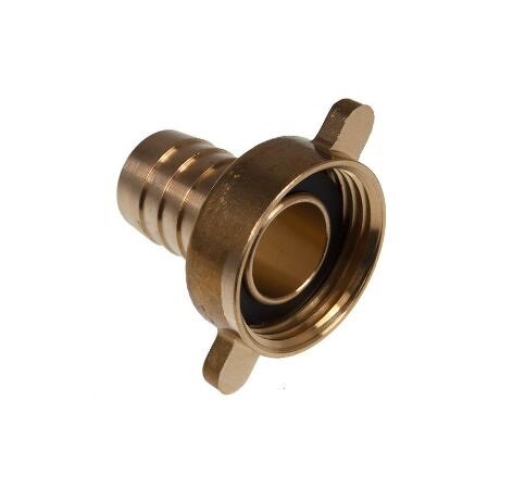 Násadec na hadici 6/4“ s maticí 6/4“ mosazný