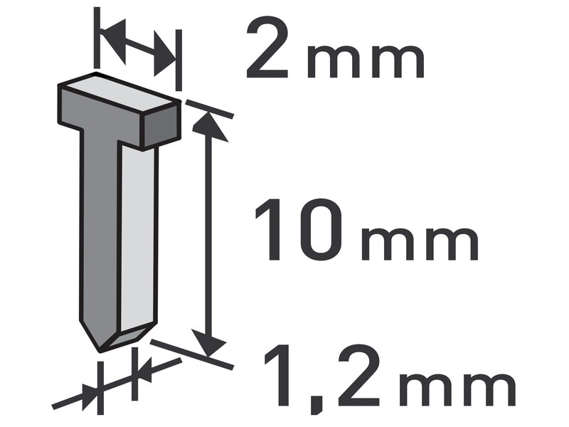 Hřebíky, balení 1000ks EXTOL PREMIUM 8852403