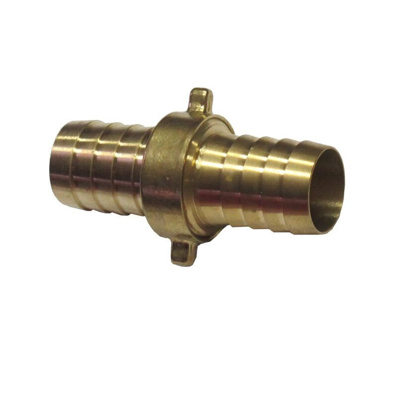 Spojka dvou hadic 3/4“ (19 mm) se závitem 1“ mosazná