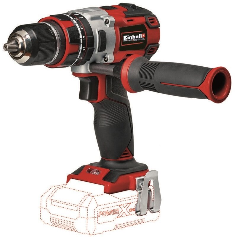 Aku příklepová vrtačka TE-CD 18 Li-i Brushless-Solo Einhell Expert Plus 4513860