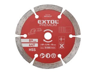 Kotouč diamantový řezný segmentový EXTOL PREMIUM 8893022F