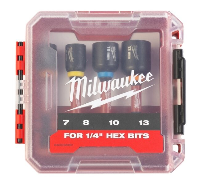 Sada nástrčných klíčů Shockwave 4ks Milwaukee 4932492445