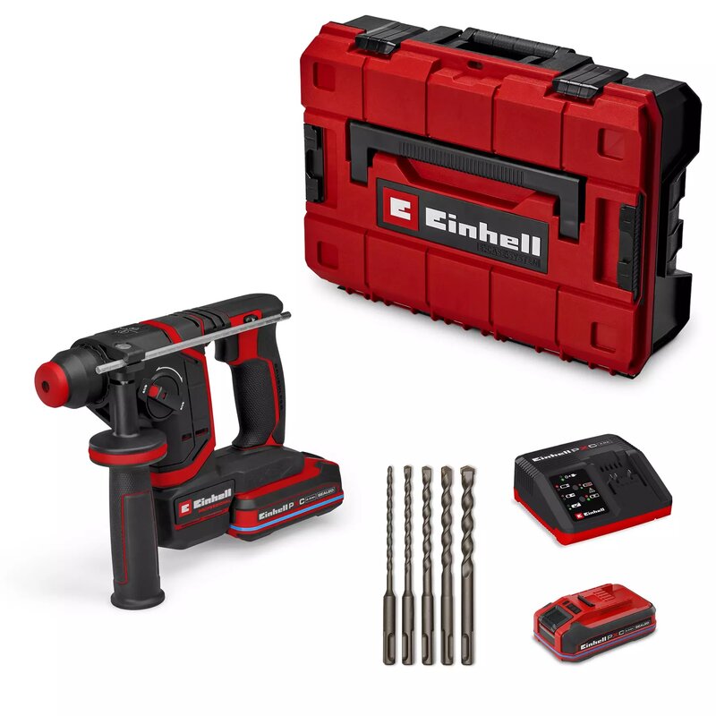 Aku vrtací kladivo TP-HD 18/17-C Li BL +5 (3.0Ah) Einhell 4514418