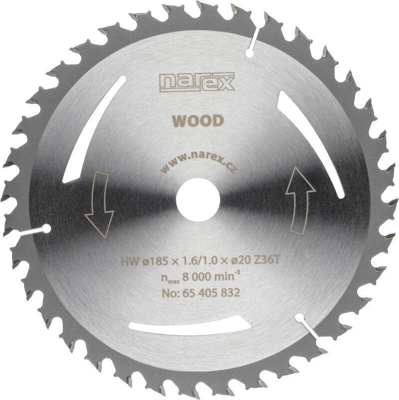 Pilový kotouč WOOD Z36T Narex 65405832