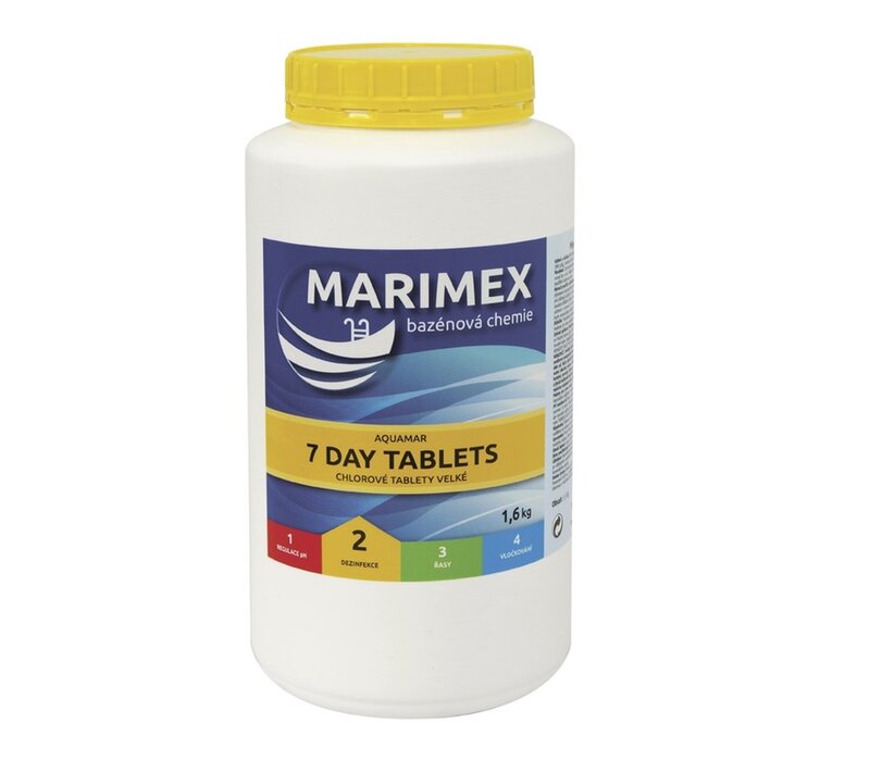 AQuaMar 7 Day Tabs 1,6 kg MARIMEX 11301203