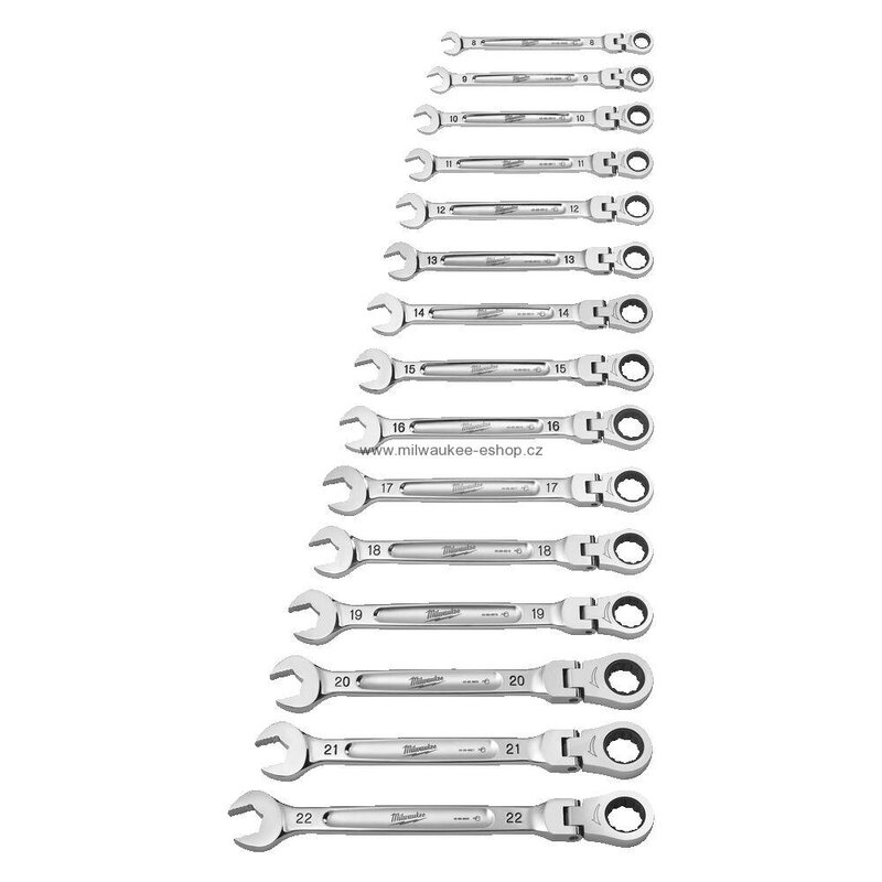 Sada ráčnových klíčů Maxbite 15 ks Milwaukee 4932478558