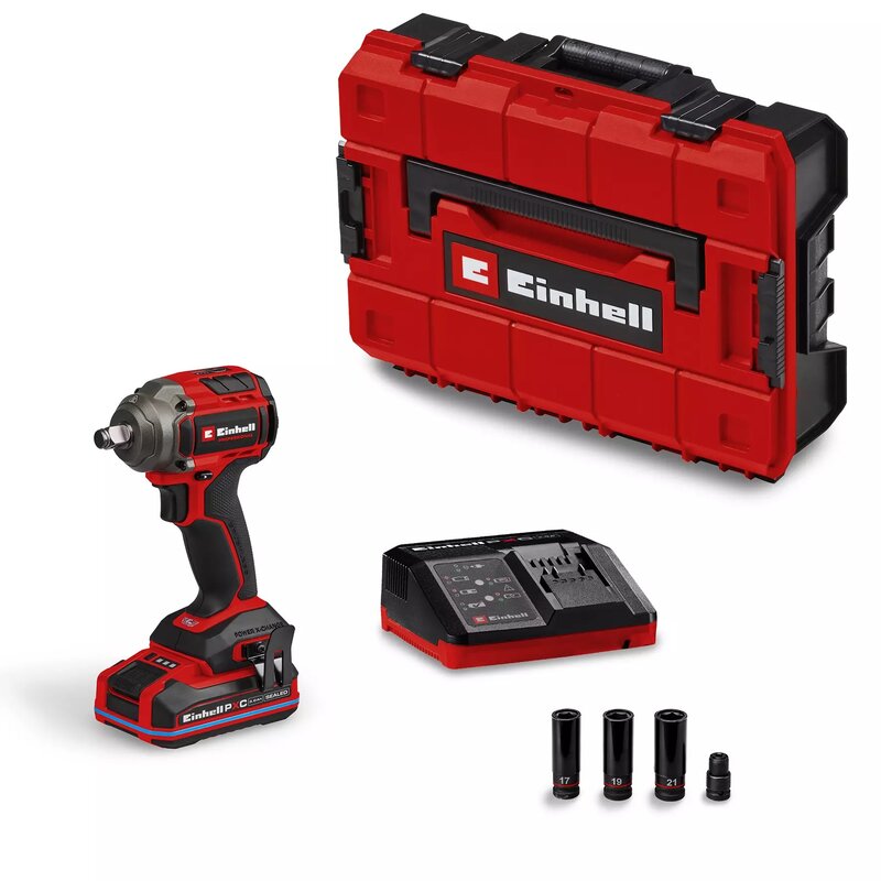 Aku utahovák rázový TP-CW 18/350-C BL (1x3.0Ah) Einhell 4510058