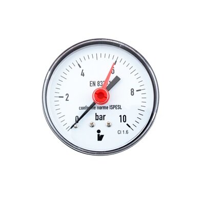 Manometr D50 0-10 bar G1/4