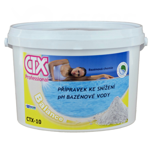 CTX-10 přípravek ke snížení pH bazénové vody 8 kg 03106