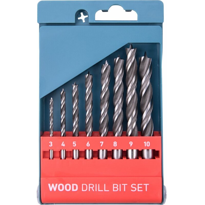 Vrtáky do dřeva, sada 8ks Extol Premium 8801221