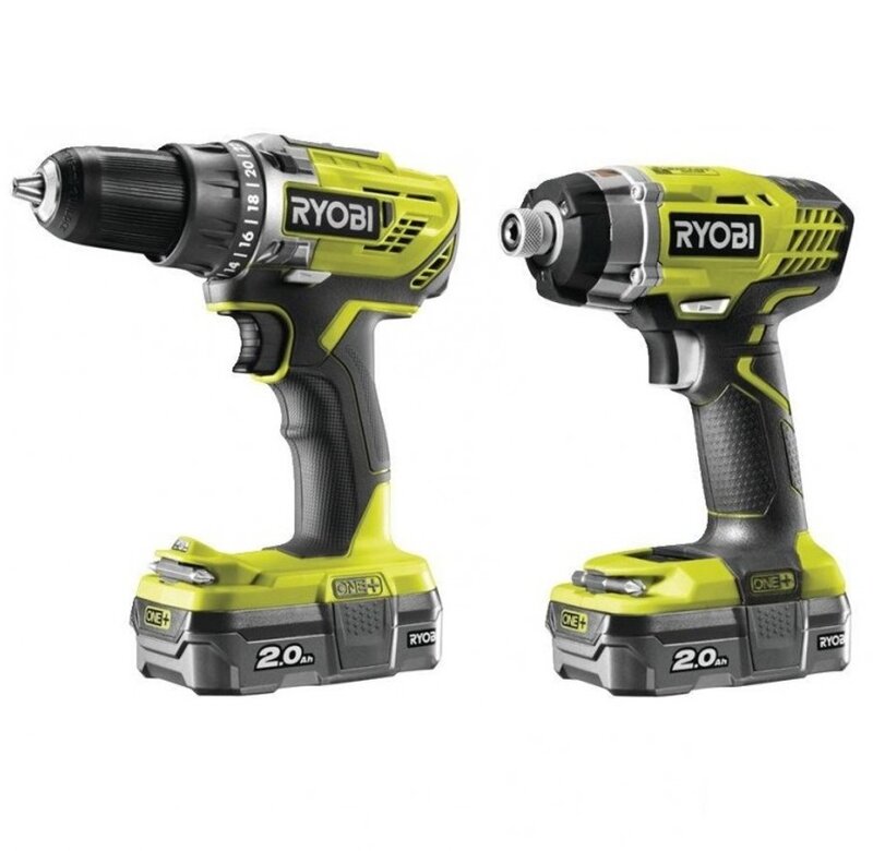Aku sada nářadí 18V Ryobi R18DDID-220S
