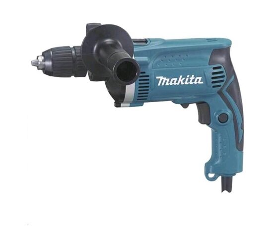 Příklepová vrtačka s kufrem, rychlosklíčidlo 1,5-13mm, 710W Makita HP1631K