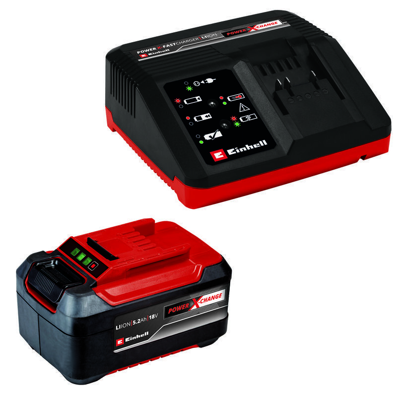 Starter-Kit 5,2Ah Power X-Fastcharger Einhell 4512114