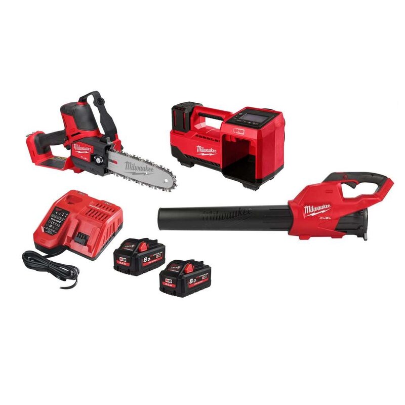 Sada aku zahradního nářadí M18 FPP2OP5-802 Milwaukee 4933498003