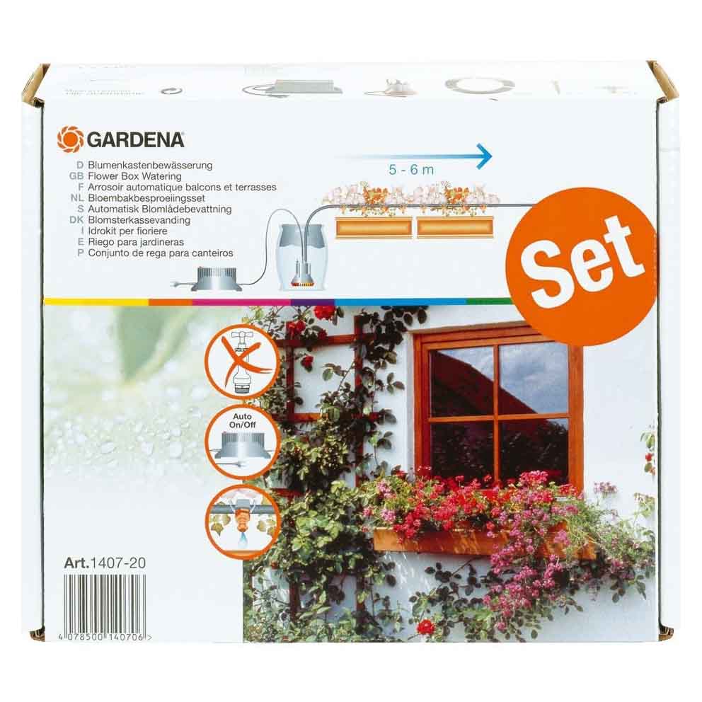 Automatické zavlažování květinových truhlíků Gardena 1407-20